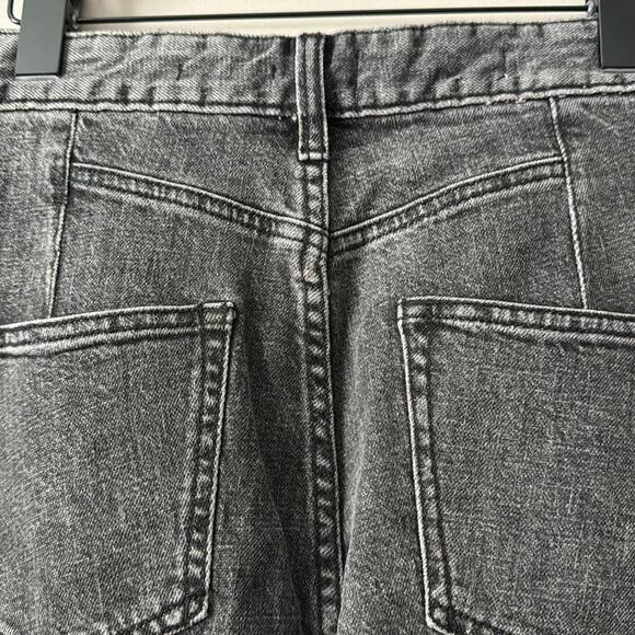 ANTHROPOLOGIE PILCRO HIGH-RISE SLIM EMBELLISHED JEANS SIZE 28 BLACK - Picture 5 of 8